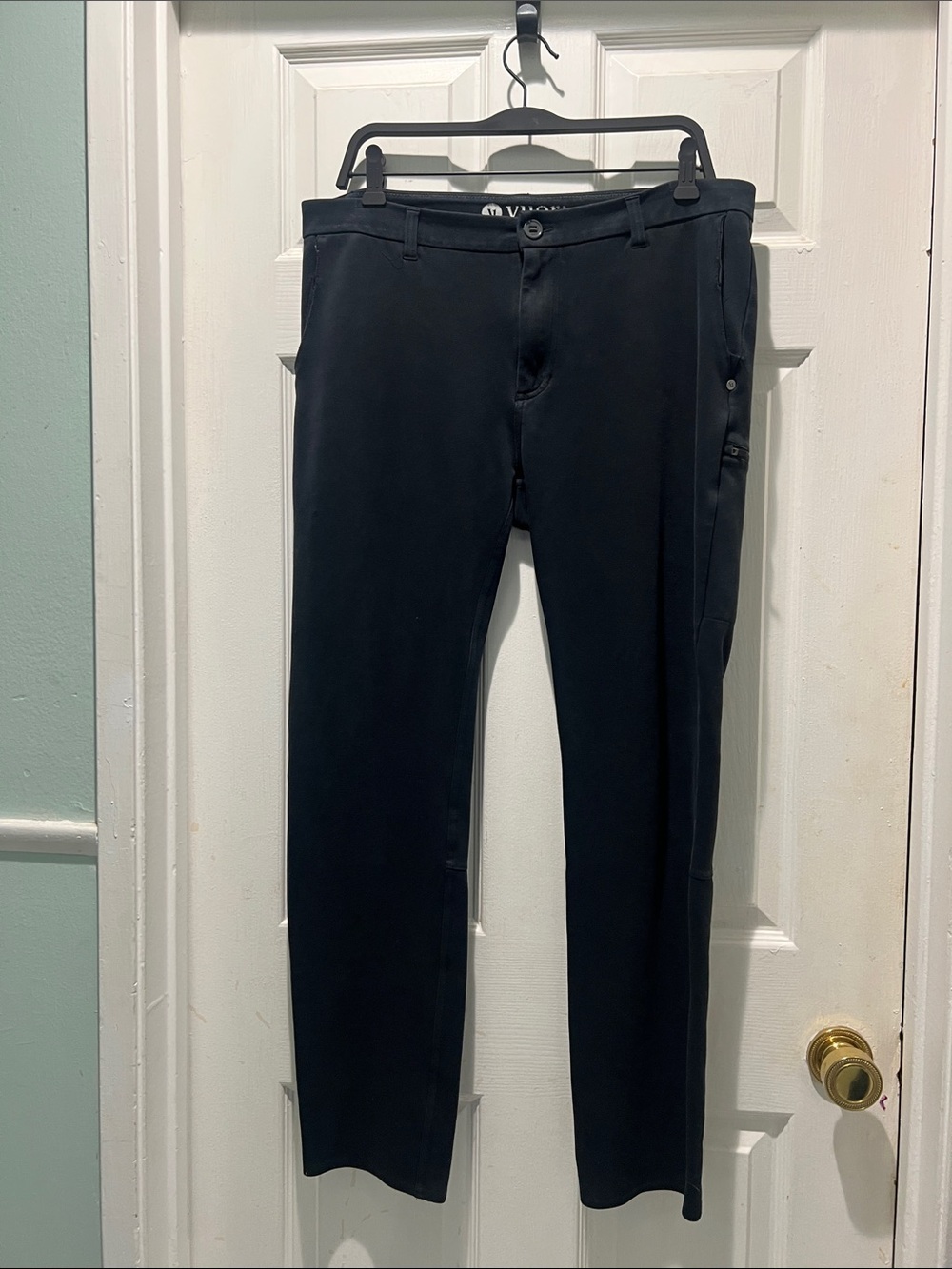 Vuori Black Men's Stretch Dress Pants